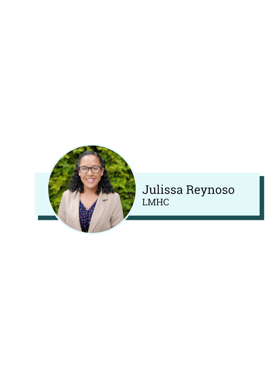 Julissa Reynoso is a BetterHelp counselor who is licensed to help you navigate your issues and help you find necessary connections and access if you need counseling for a specific issue