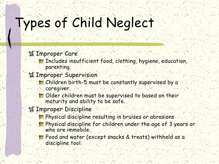 What Is Child Neglect Definition