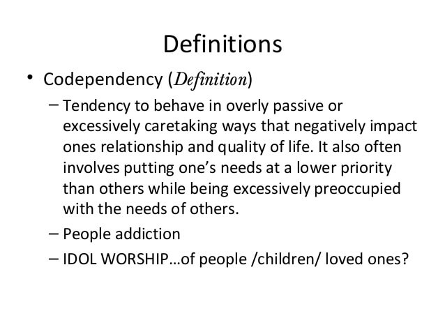 Co Dependency What It Is How To Recognize It And How To Change It