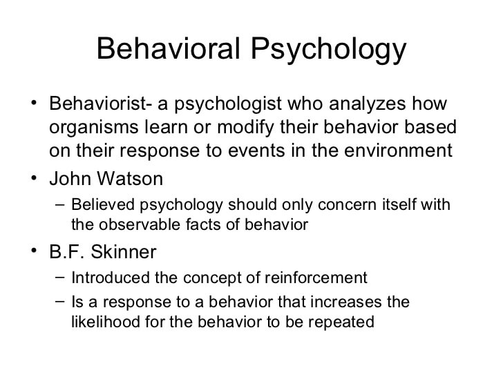 phd behavioral psychology