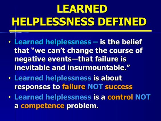 What Is The Learned Helplessness Psychology Definition Betterhelp