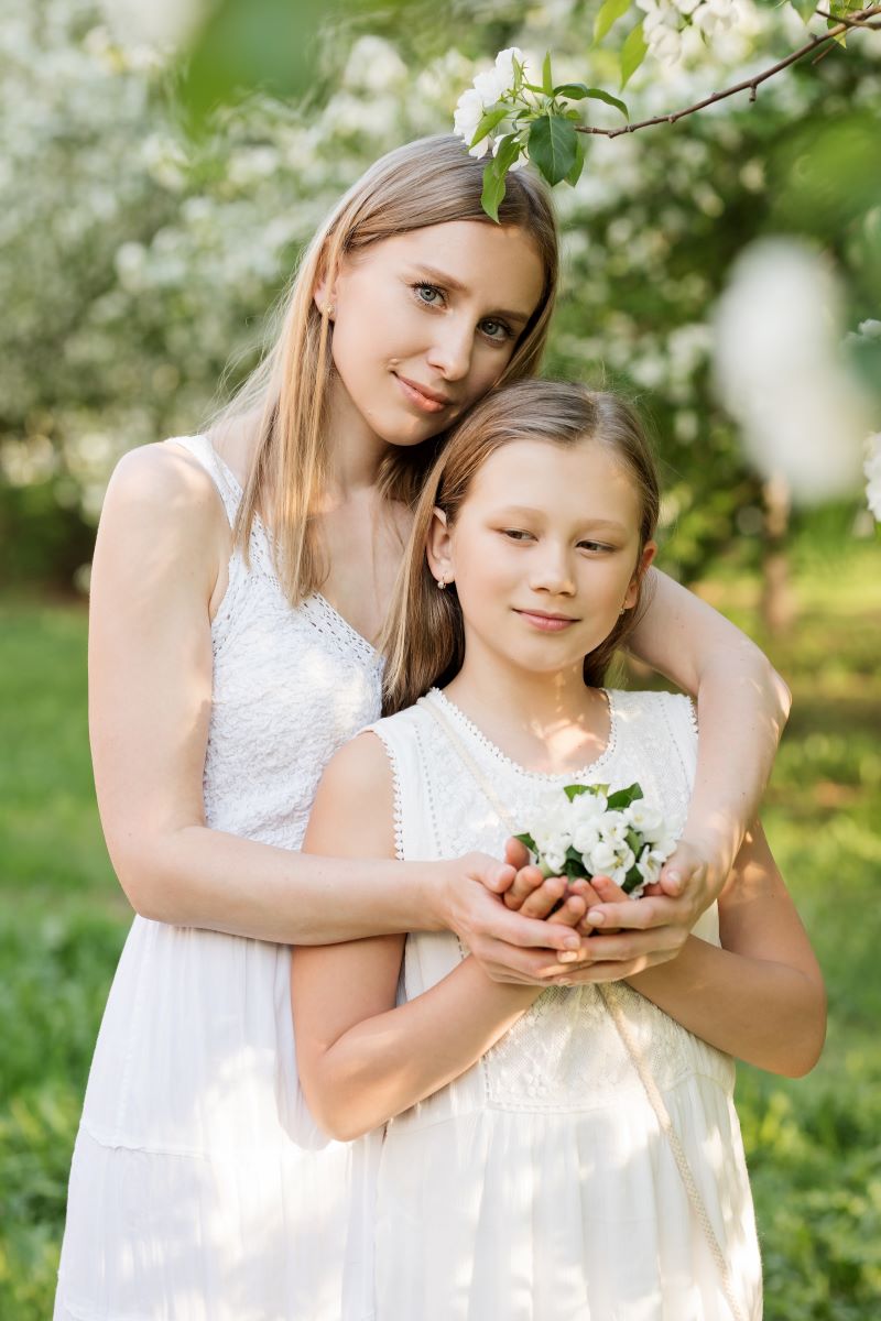 teenage daughter of the bride dresses