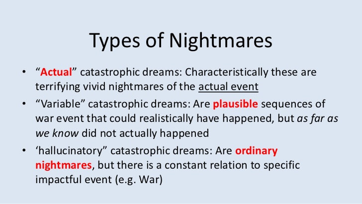 Types Of Nightmares And How To Deal With Them | Betterhelp